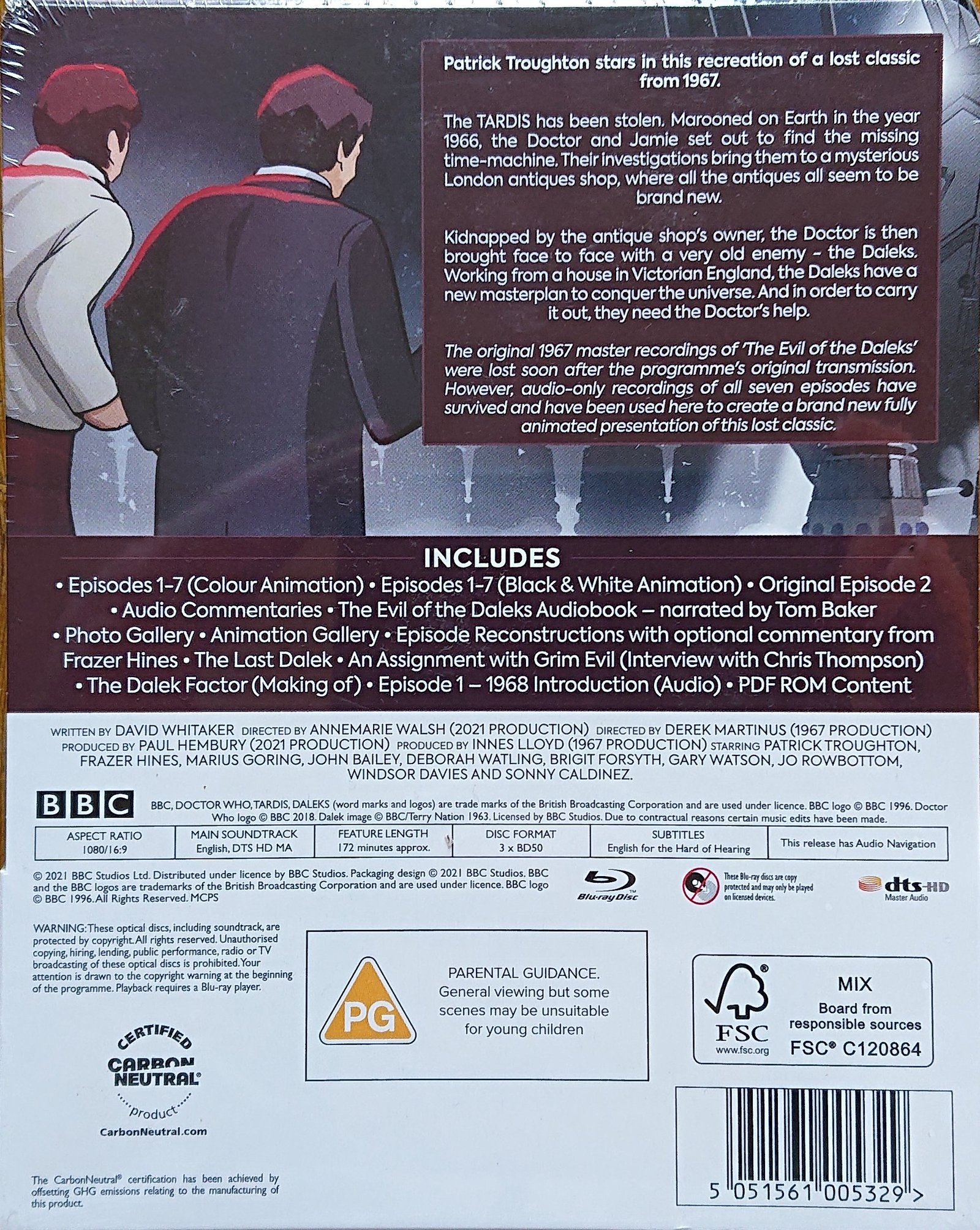 Back cover of BBCBD 0532